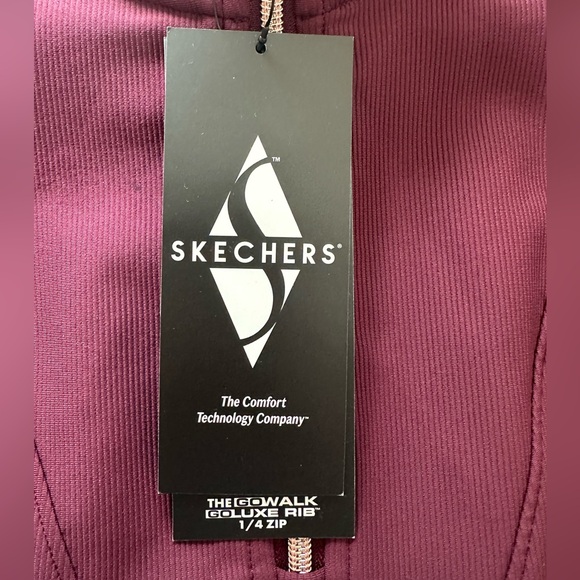 Skechers GoWalk GoLuxe Rib 1/4-Zip - NWT - Picture 5 of 7